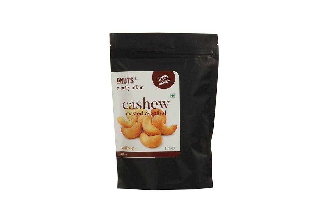 BNuts Cashew Roasted & Salted    Pack  250 grams